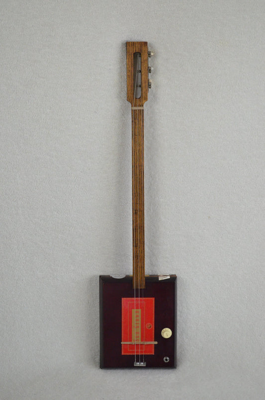3-saitige Cigar Box Guitar „Sun Grown“ | #9 Dosengitarre