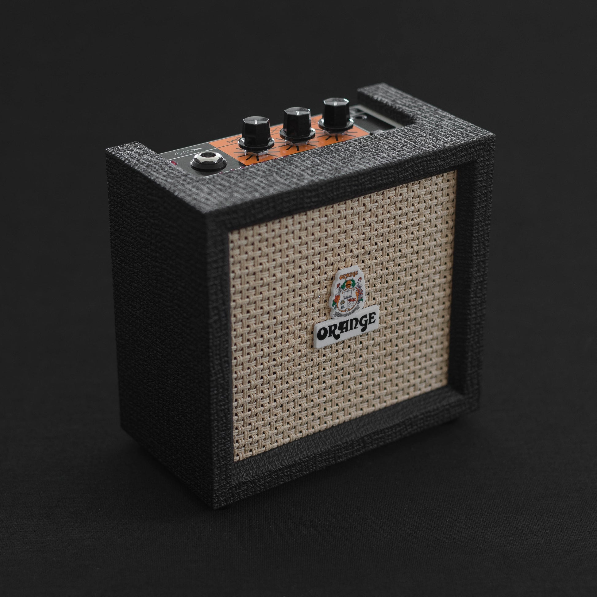 Verstärker-Set (für E-Gitarren), Orange Crush Mini + Klinkekabel Dosengitarre
