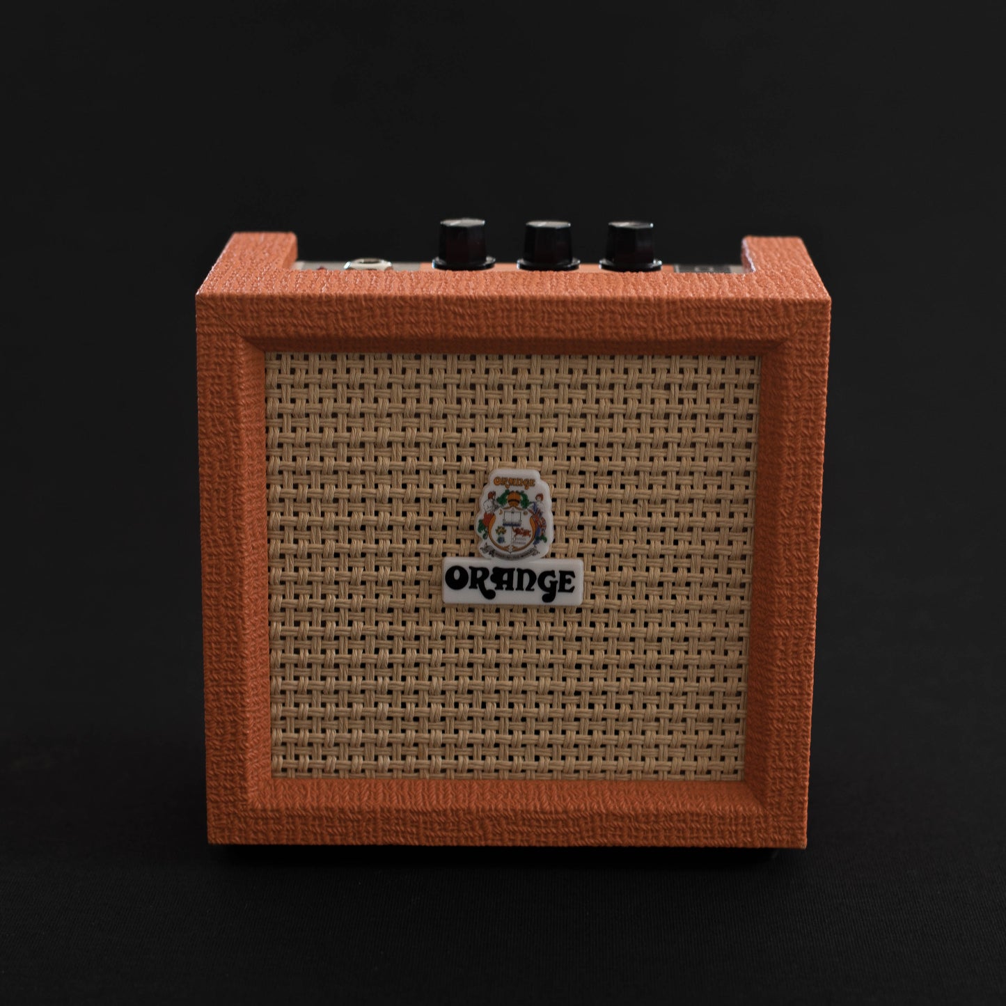 Verstärker-Set (für E-Gitarren), Orange Crush Mini + Klinkekabel Dosengitarre