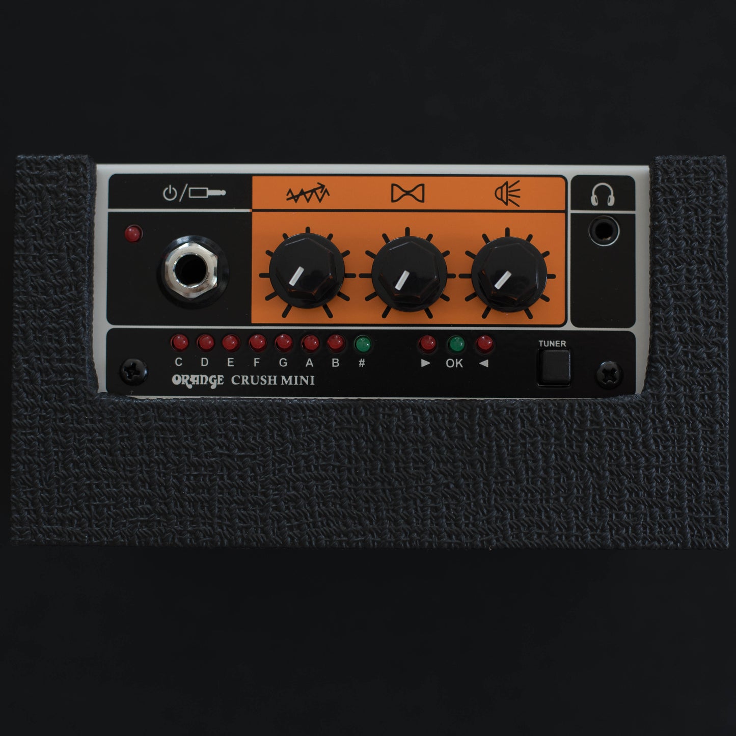 Verstärker-Set (für E-Gitarren), Orange Crush Mini + Klinkekabel Dosengitarre